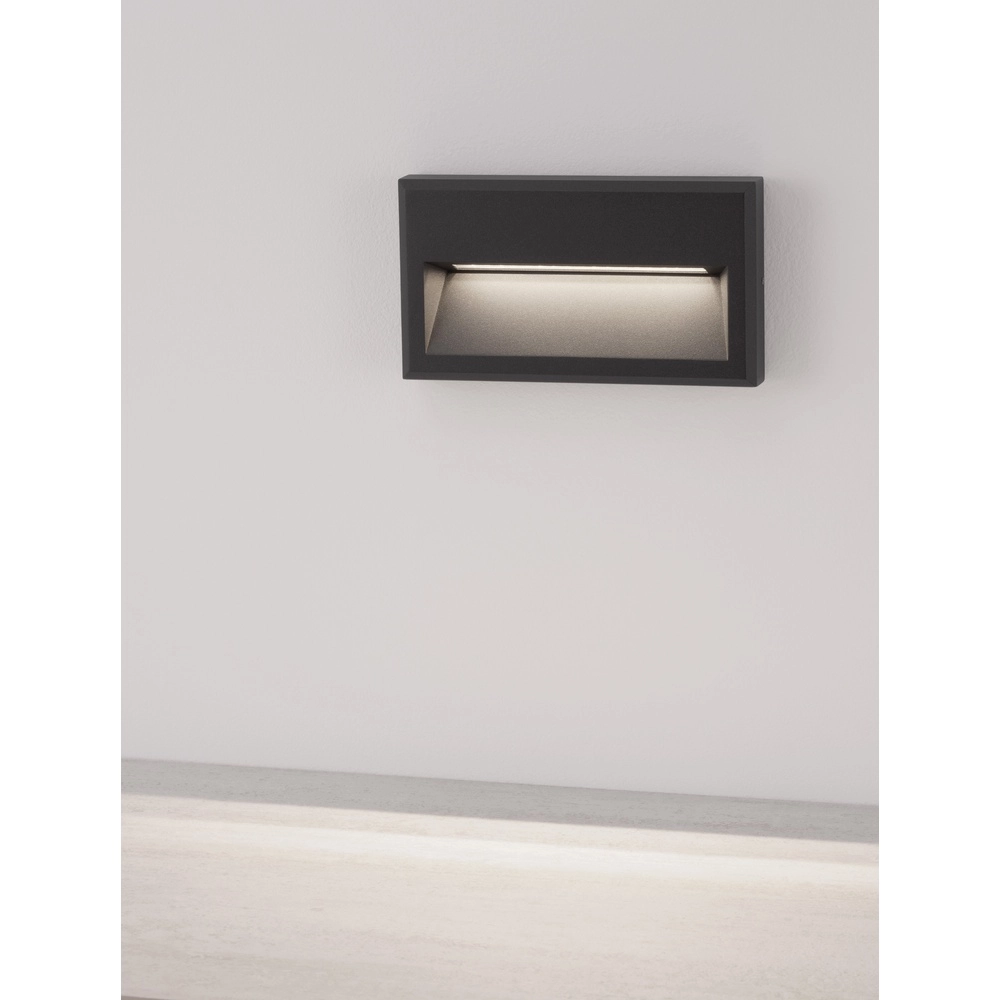 Applique murale élégante Rio anthracite