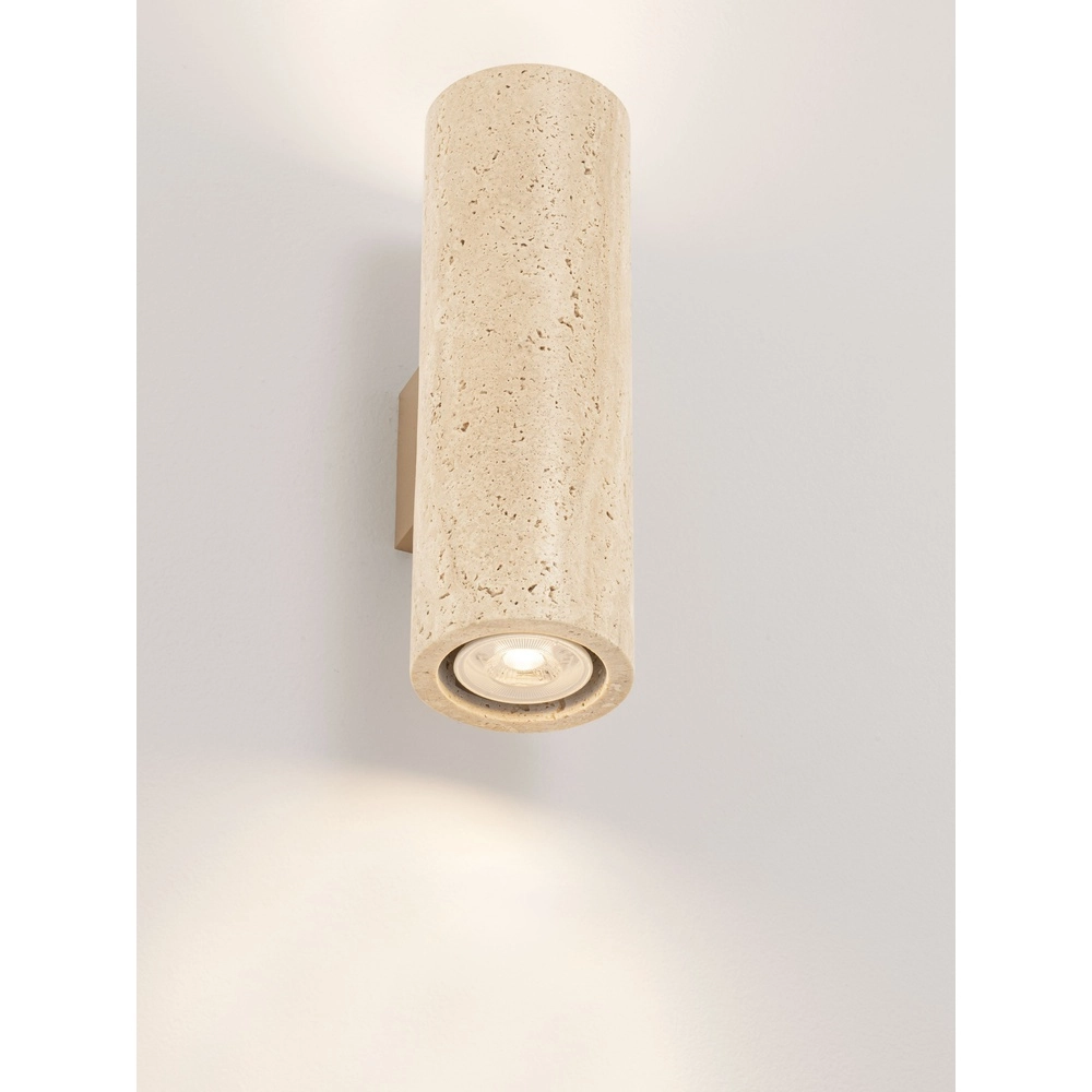 Lampe murale de conception Olvio Travertin brun sable Lyora 5212017495839