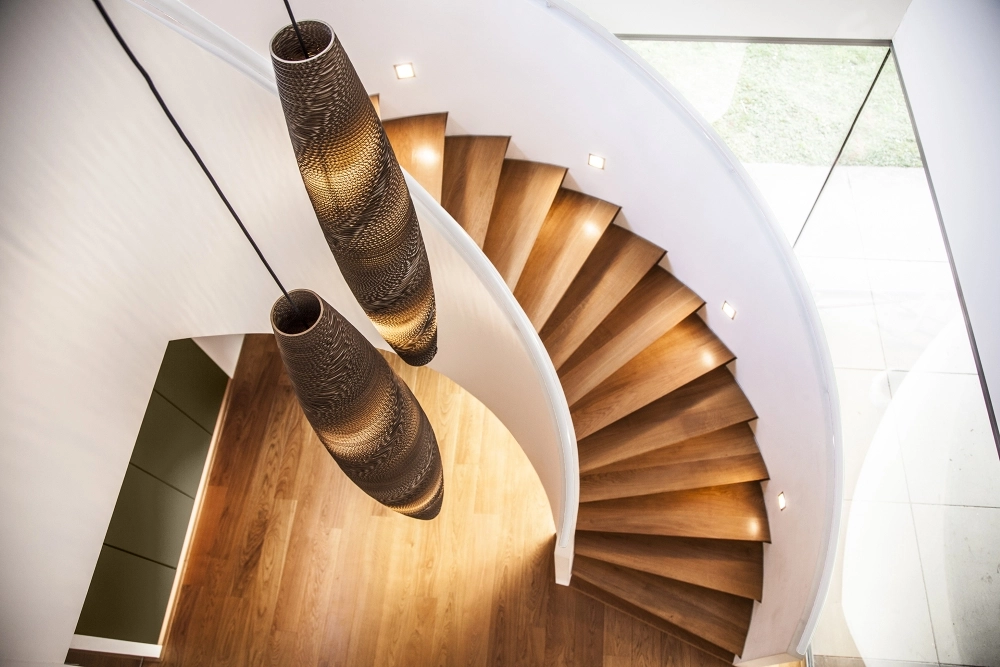 Skinny 290 Lampe pendante en carton Ø 29cm Think Paper 8720165407347