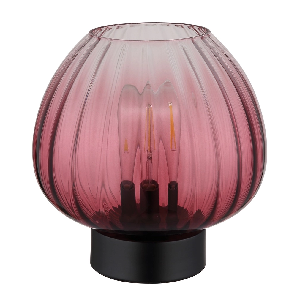 Lampe de table Solveig Verre rouge Globo 9007371475094