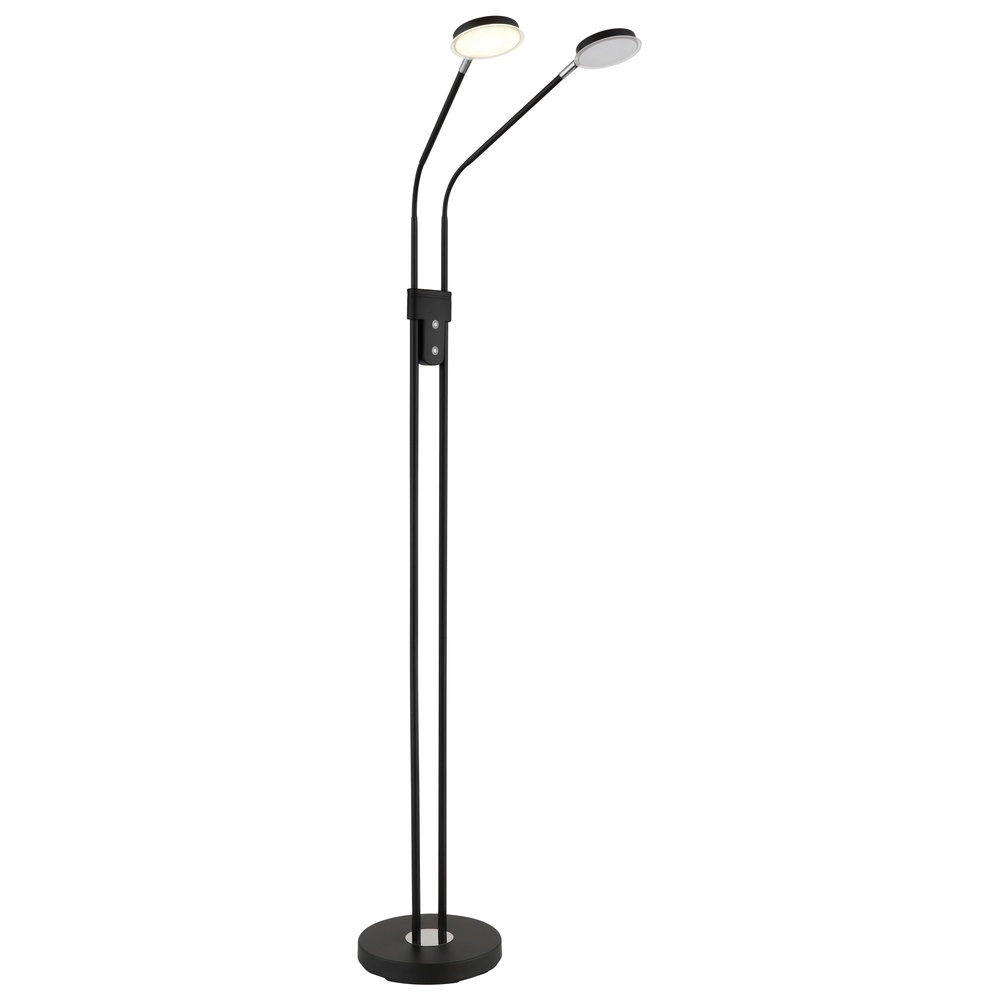 Lampe de lecture double Silvio Noir Globo 9007371580378