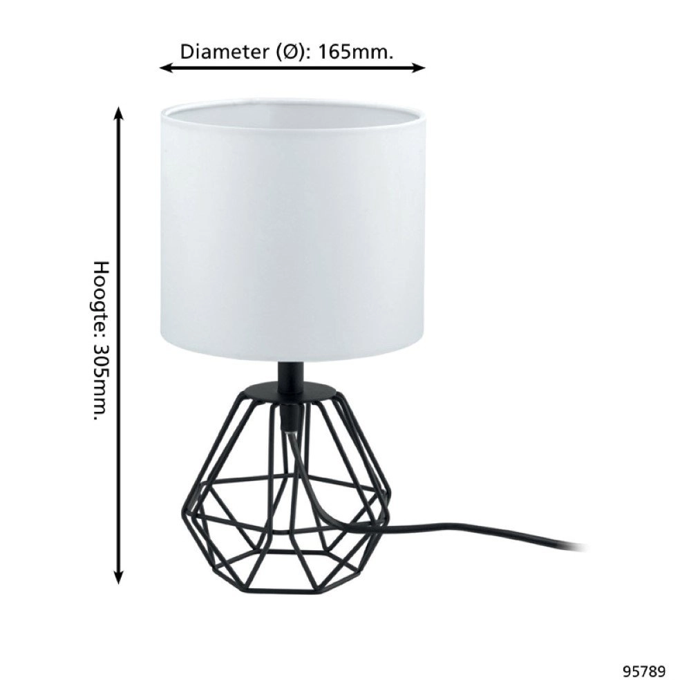 Lampe de table Carlton 2 Eglo 9002759957896