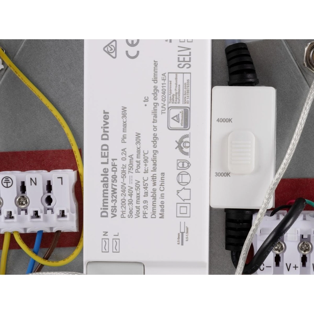 Suspension Panel gris Ø 60cm SLV 4024163315975