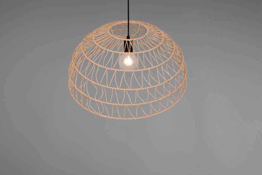 Suspension en rotin Paulette Ø 60cm Trio 4017807637533