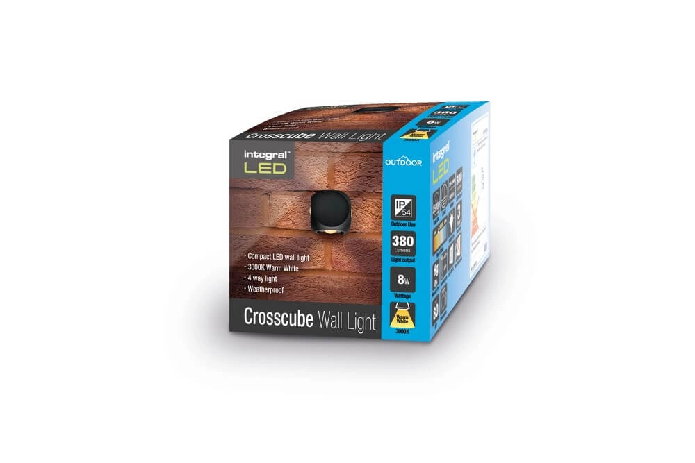 Éclairage mural Crosscube 4 lumières Lyora 5055788251194