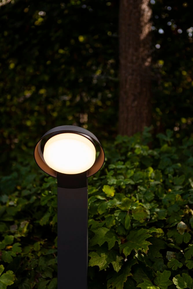 Lampe de jardin design Polo anthracite Lutec 6939412070568