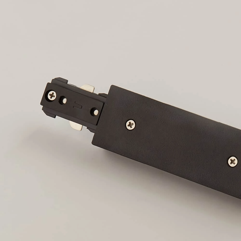 Connecteur droit TraQ noir Lyora