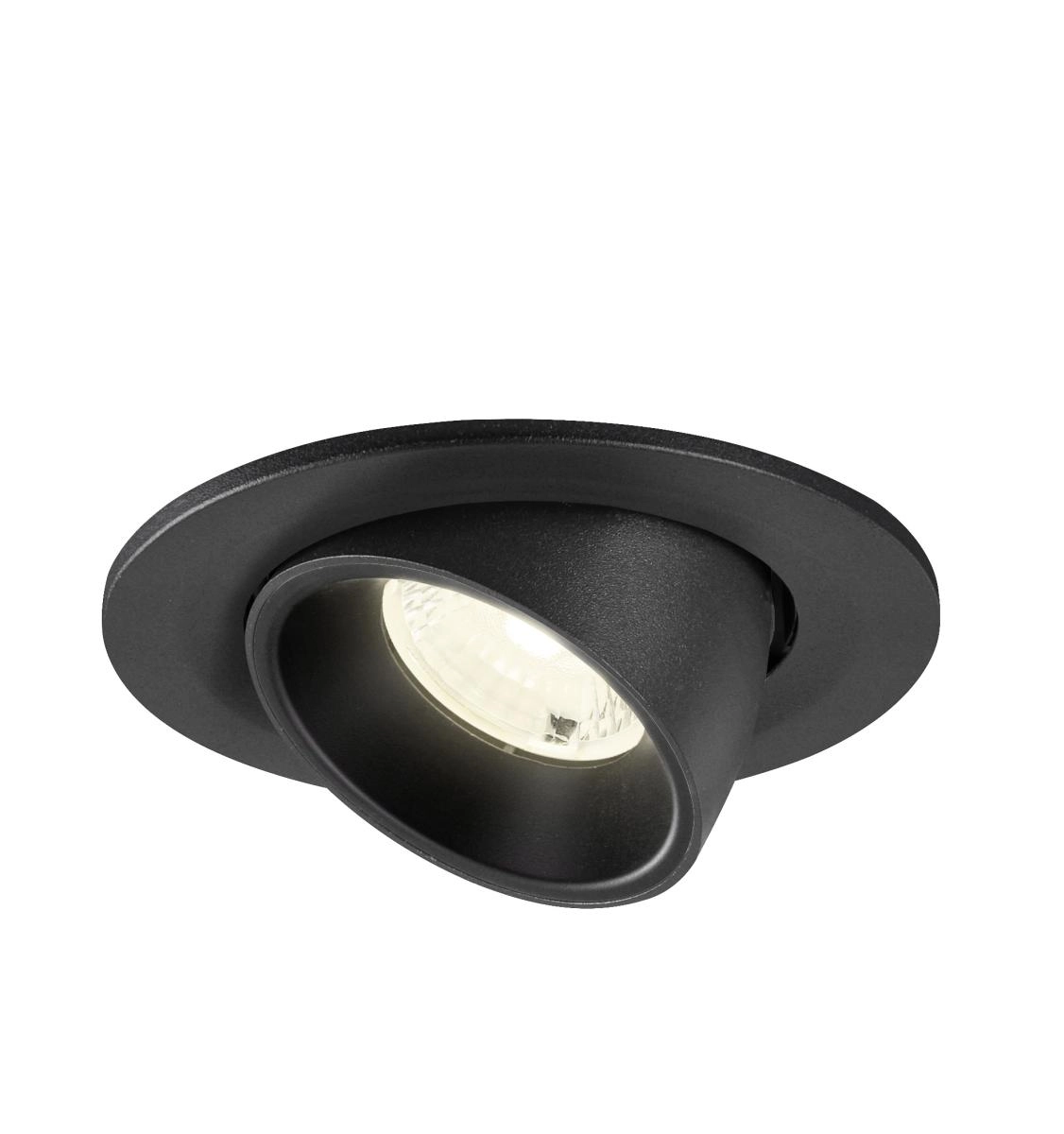 Spot encastré Numinos Gimble S noir 4000K - 40 deg SLV 4024163313360