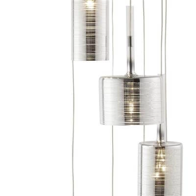 Lampe suspendue Vide Linen 9 lumières Searchlight 5053423098111