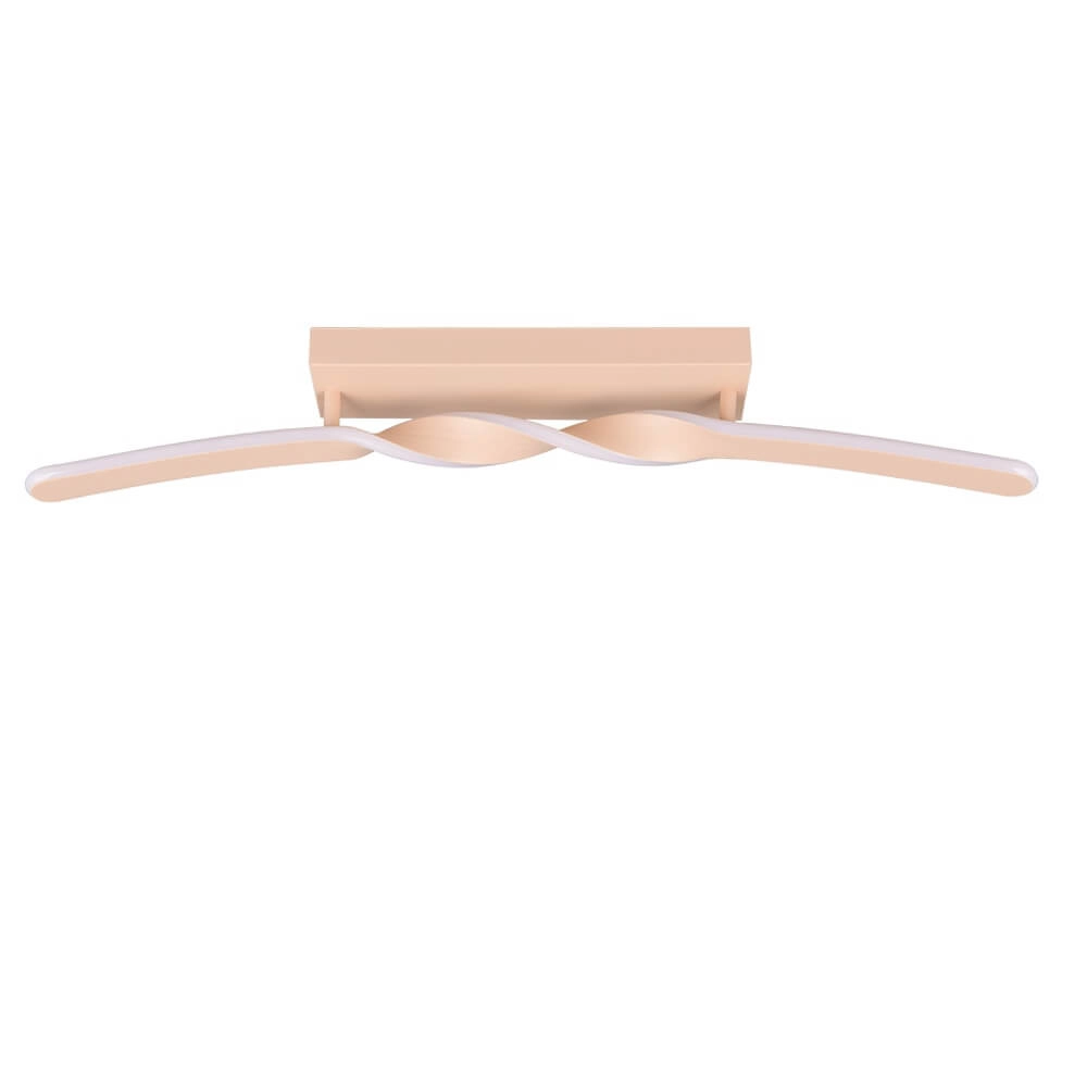 Plafonnier design Ginko sablonneux Trio 4017807642544