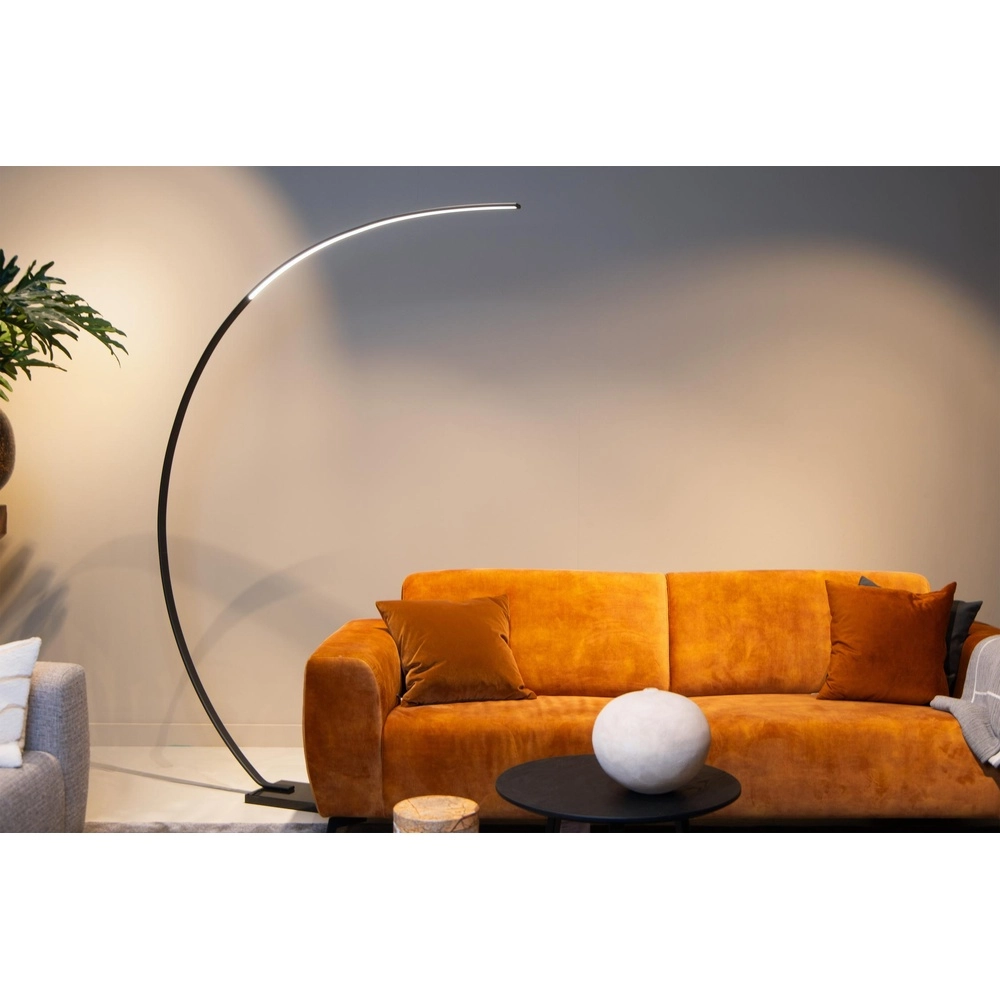 Lampe à arc de conception Curve Noir Lucide 5411212441737
