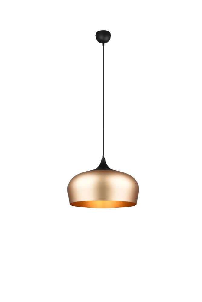 Lampe suspendue Chiron 45cm cuivre mat Trio 4017807503838