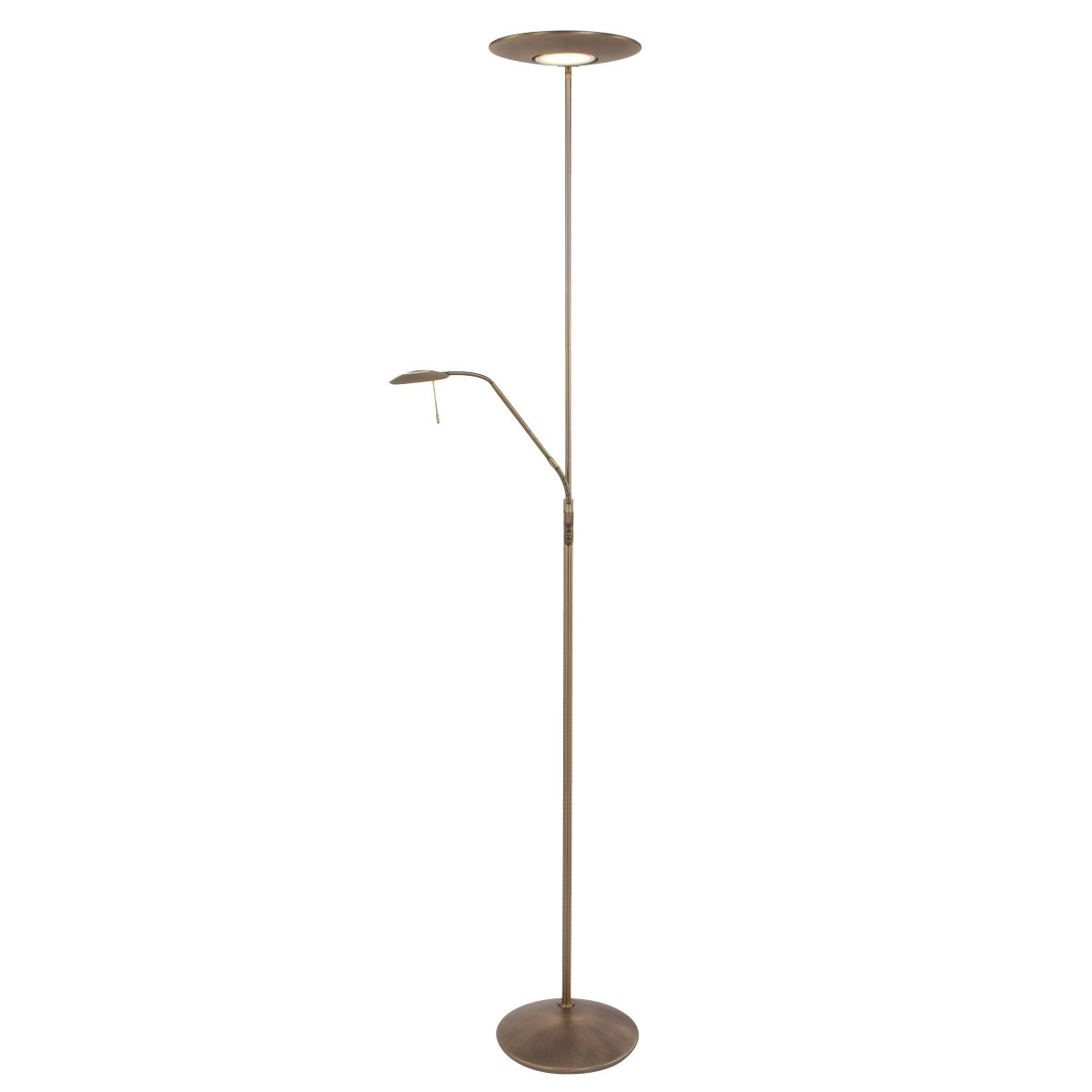 Lampe de lecture led Zenith Brun bronze à 2 lumières Steinhauer 8712746122800
