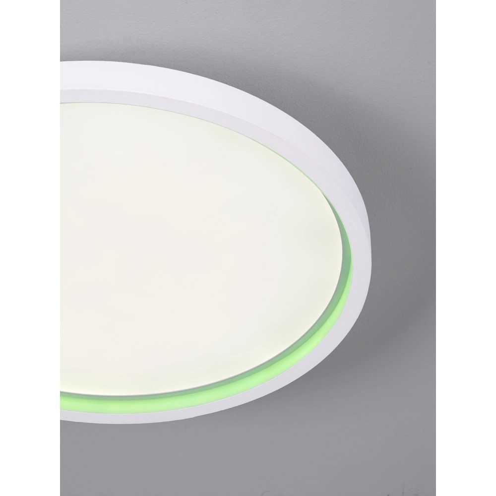 Plafonnier Chet Ø 39,3 cm avec fonction RGB Lyora 5212017450142