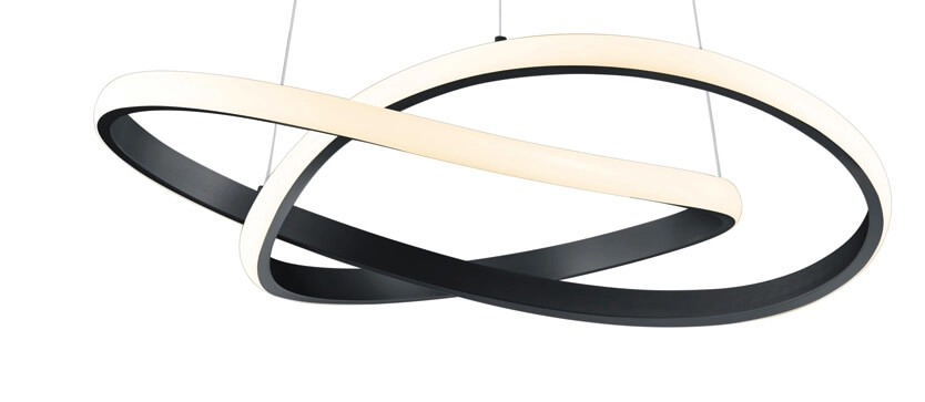 Lampe à suspension design Course Ø 60cm Trio 4017807472202