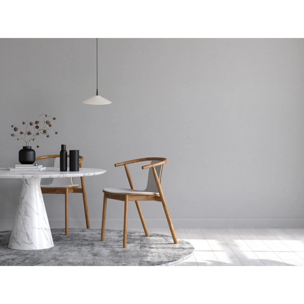Lampe pendante de conception Ceppo noir avec blanc Ø 22cm Masterlight 8718121358406