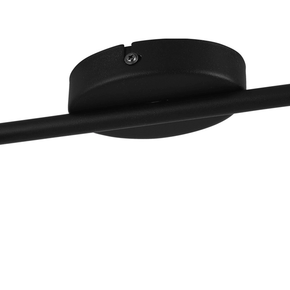 Spot en saillie noir Buzz-Led Eglo 9002759324292