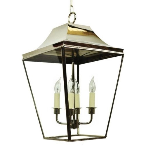 Lampe suspendue rurale Knightbridge 4 lumières 63cm
