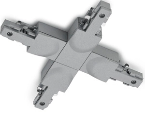 Connecteur croisé gris 2 phases Duoline Trio 4017807470611