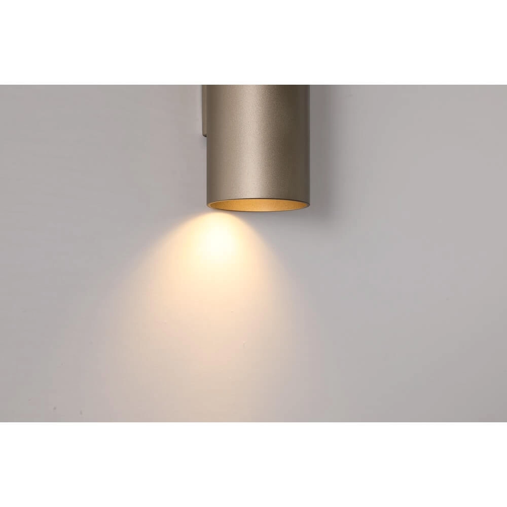 Applique murale ronde Sifor Champagne noir Lyora 5053423285009