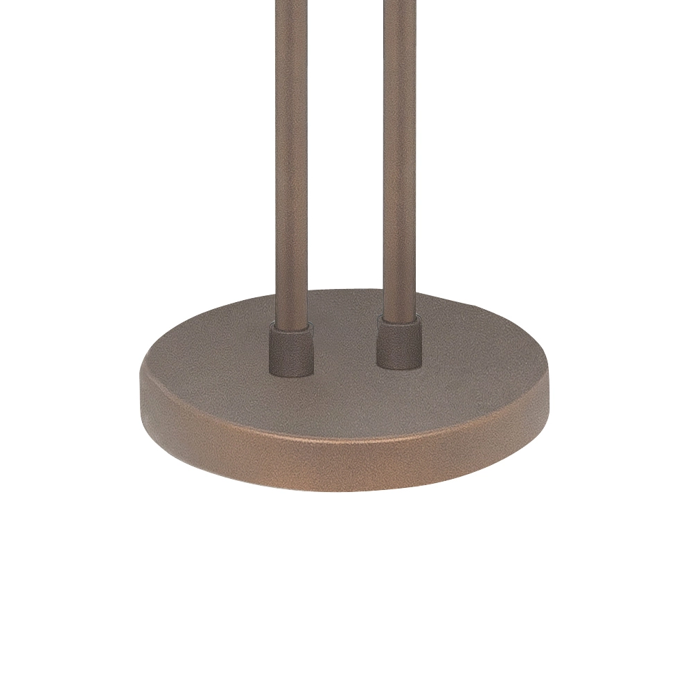 Lampe de lecture LED à deux lampes Málaga chocolat Highlight 8718379052491