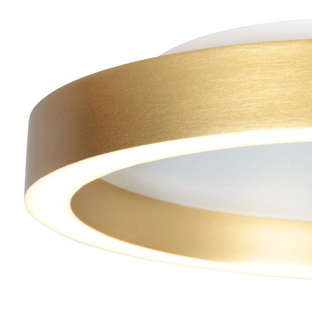 Lampe de plafond à design Ringlux or Ø 30cm Steinhauer 8712746180909