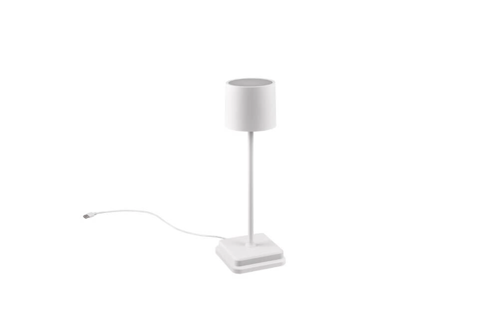 Lampe de table rechargeable Fernandez blanc Trio 4017807564327