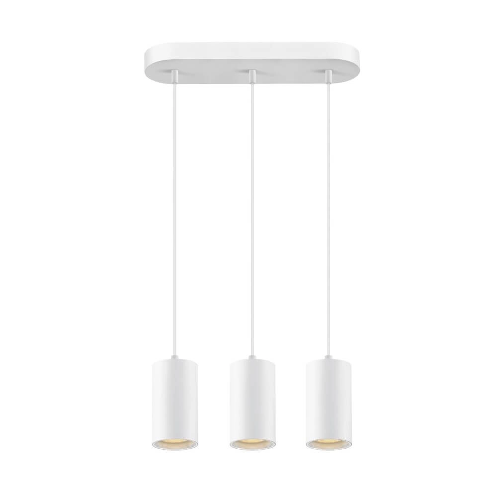 Lampe suspendue Asto Tube blanc 3x GU10 Lampe suspendue Asto Tube blanc 3x GU10