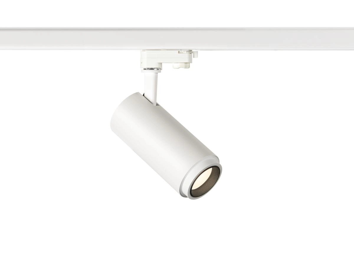 Railspot 3-phasé Numinos Zoom M blanc/noir 4000K - 15 deg SLV 4024163262002