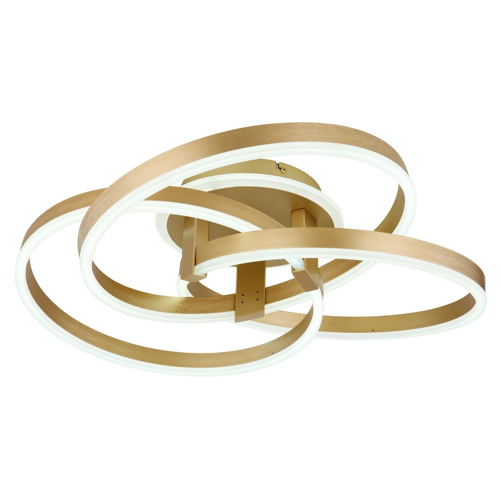 Lampe de plafond dorée Herwig Conception Globo 9007371446452