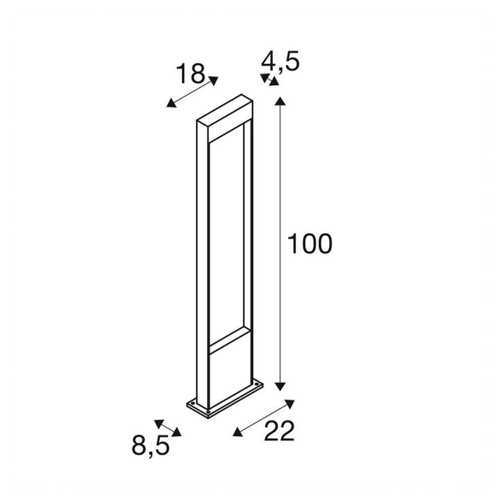 Lampe Flatt Bois SLV 4024163231534
