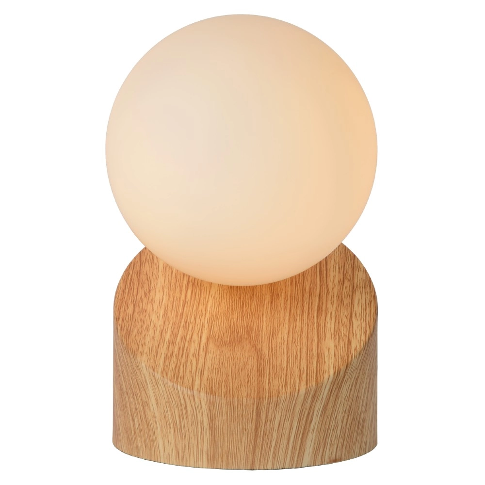 Lampe de table de conception Len Aspect bois clair Lucide 5411212450593