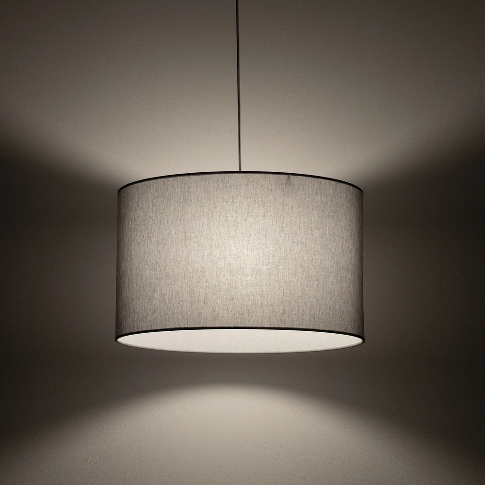 Lampe suspendue Hotel Mood Ø 50 cm gris Lyora 5903139117913