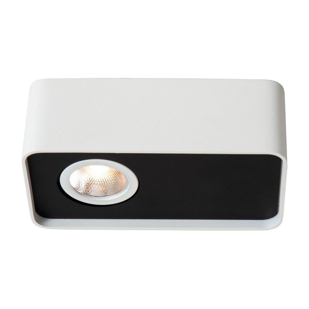 Lampe de plafond à une lumière Angular Blanc