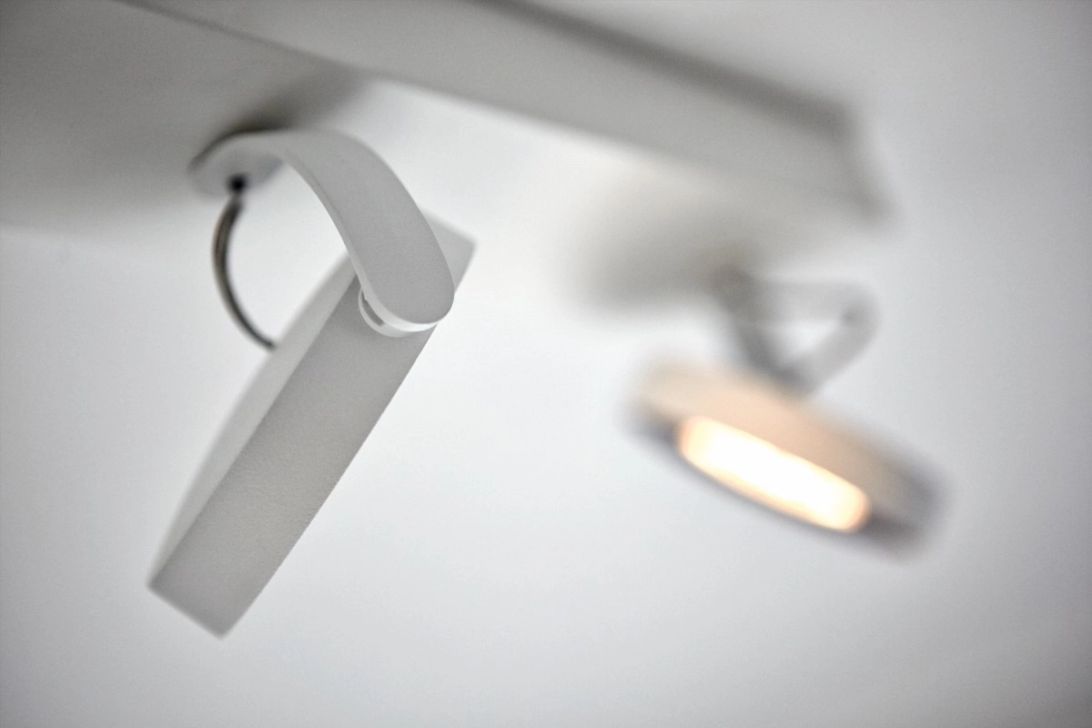 spot Clockwork 4 lumières blanc Philips 8718696154526