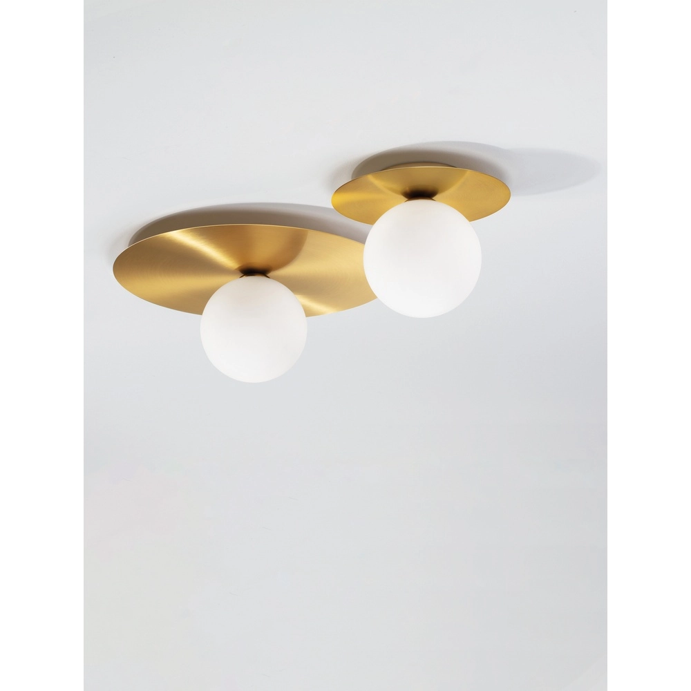 Plafonnier Indigo or Ø 23cm Lyora 5212017436153