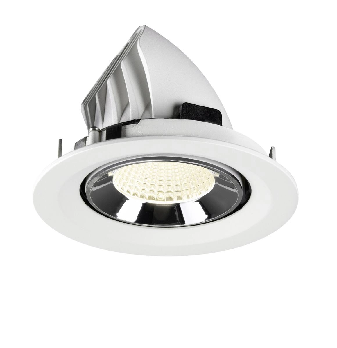 Spot encastré Numinos Gimble M blanc/chrome 4000K - 40 deg SLV 4024163311632