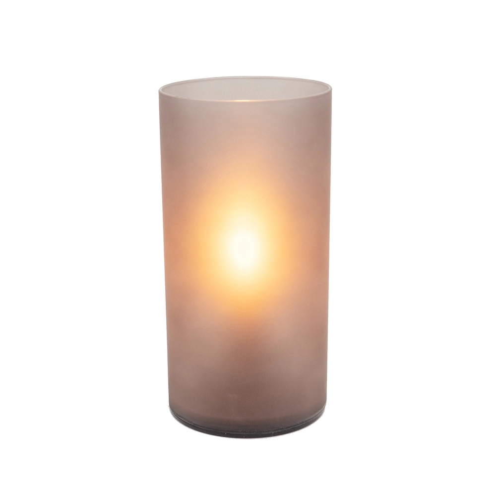 Lampe de chevet Geo Verre fumé dépoli