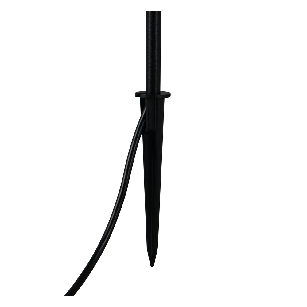 Lampe de jardin Scoop Noir Trio 4017807697599