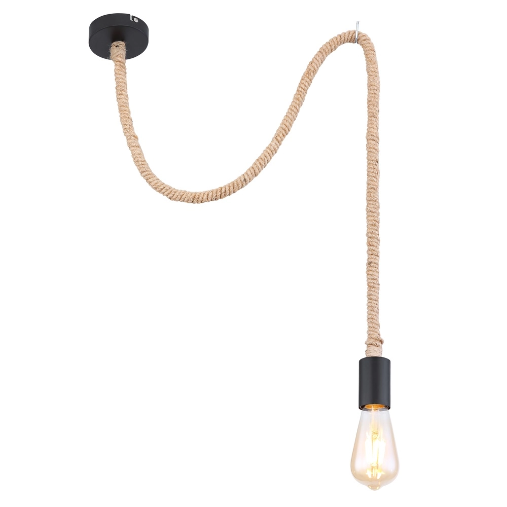 Lampe à corde Ulleu Noir