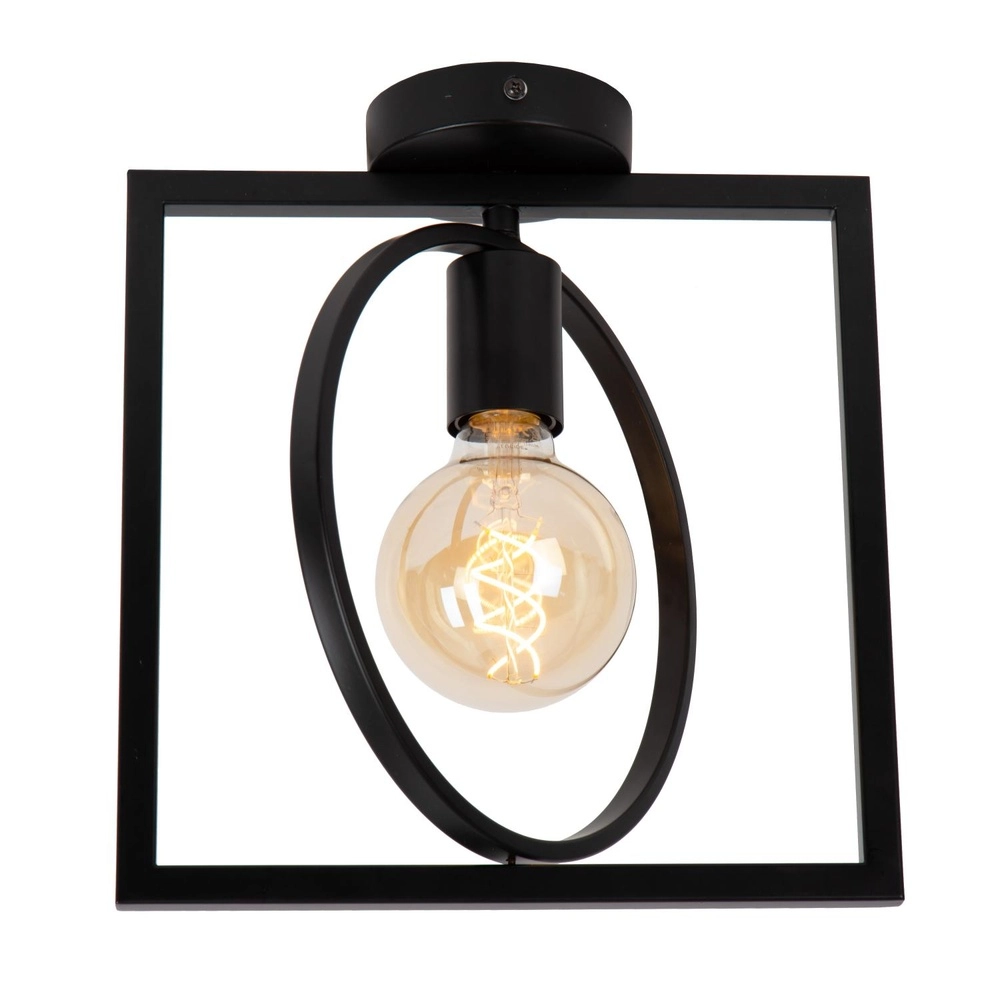 Lampe de plafond unique Suus Noir Lucide 5411212010865
