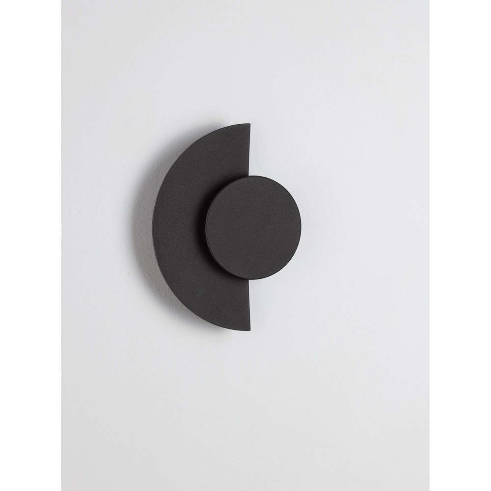 Lampe murale moderne Gloo noir - 2700K Lyora 5212017497246