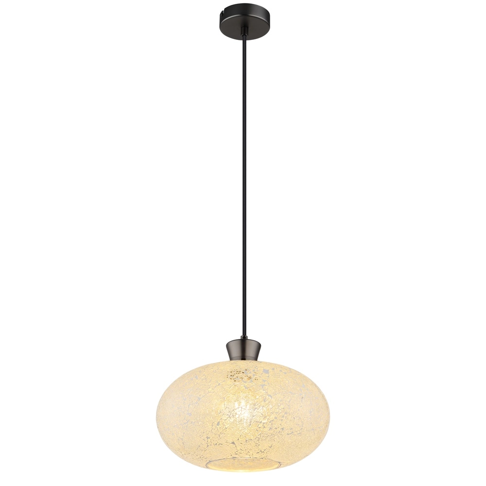 Lampe pendante simple Brokana Bronze à fusil