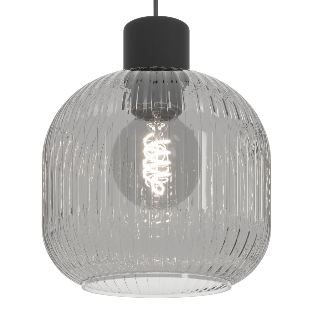 Lampe pendante de conception Dasmina noir Ø 20cm Eglo 9008606406272