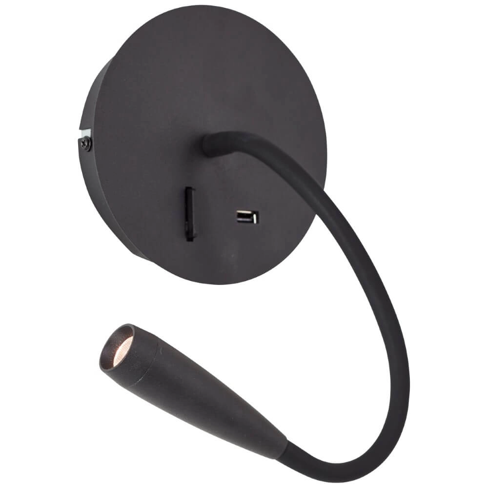 Applique flexible Jutta noir Brilliant 4004353425820