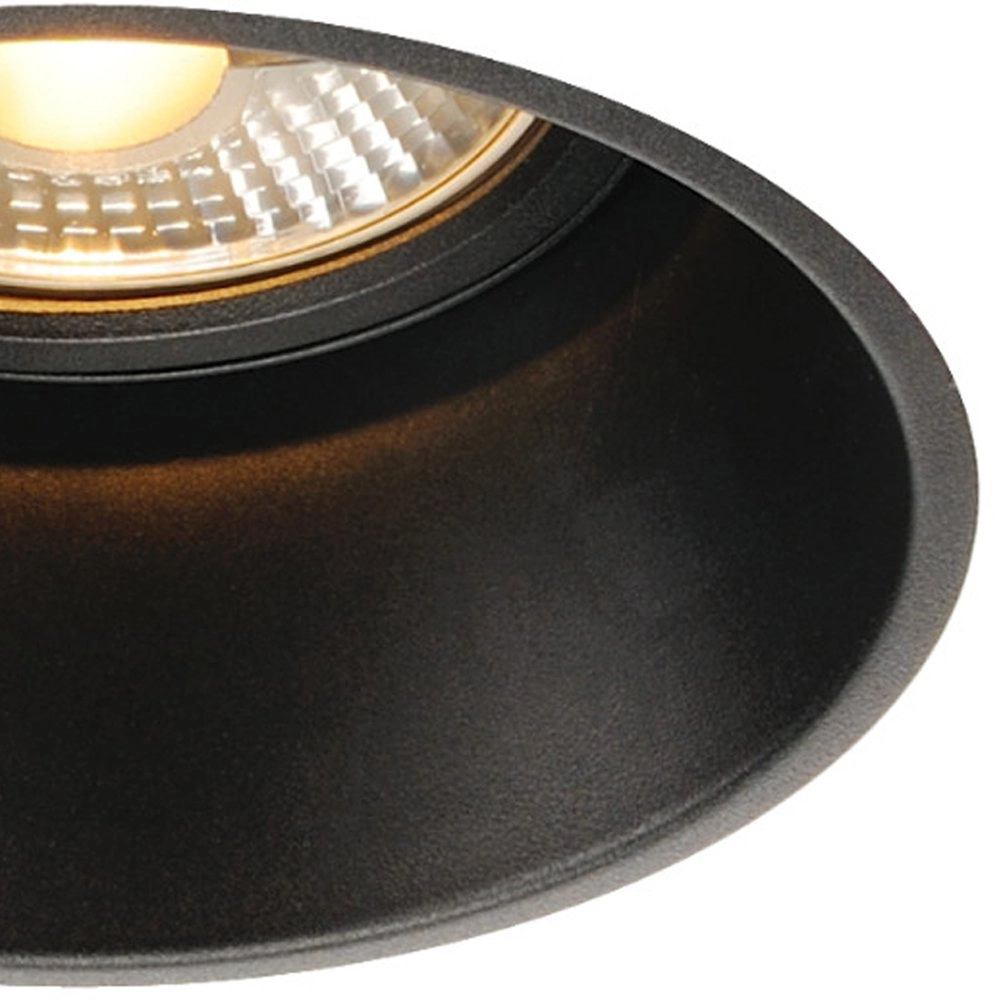 Spot encastrable Horn 18,5 cm noir SLV 4024163168724