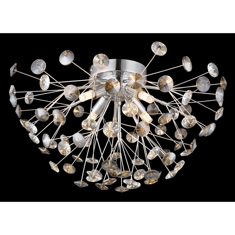 Lampe de plafond Katrina chrome Ø 45cm Globo 9007371481330