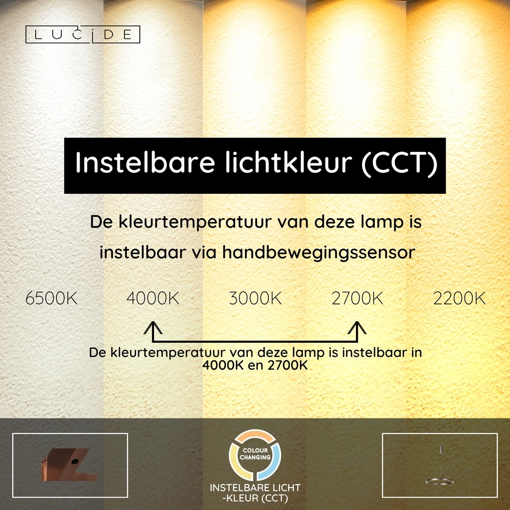 Suspension LED élégante Applause Métal brossé - Ø 60cm Premium by Lucide 5411212221827