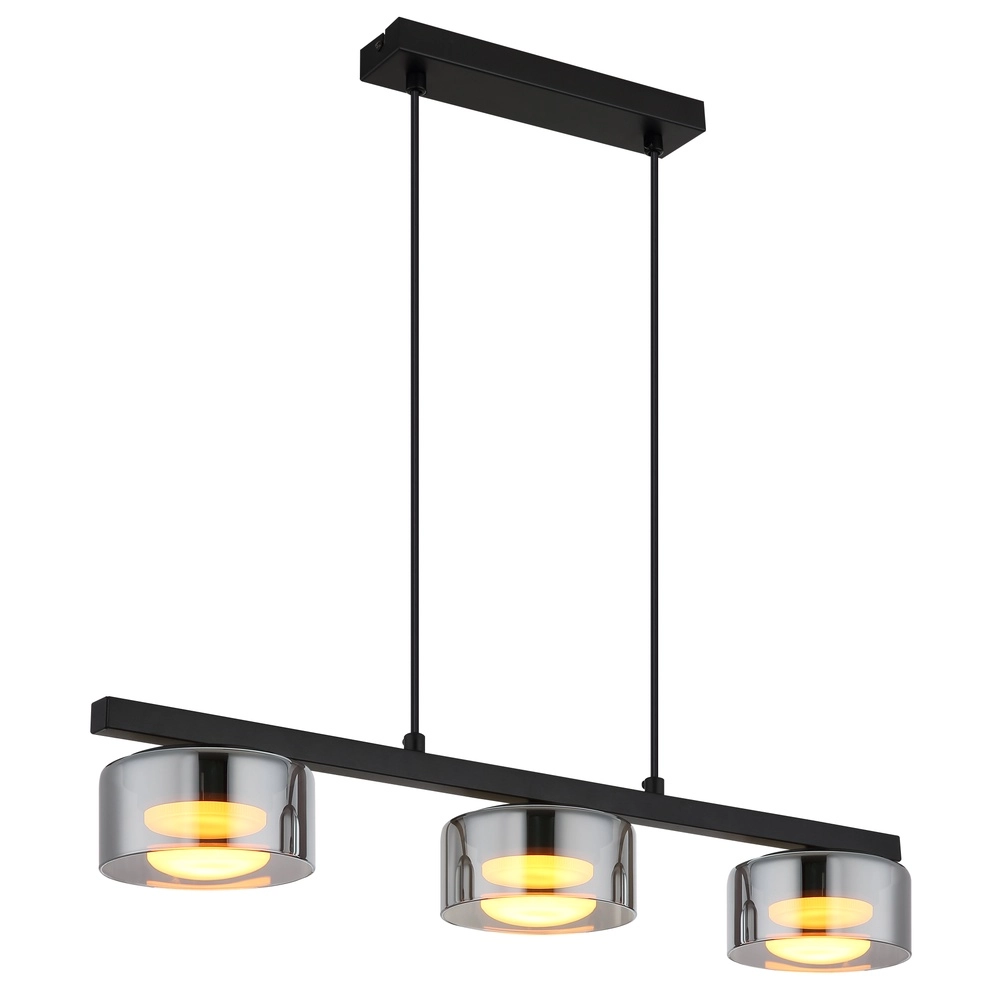 Lampe pendante de conception Higgins Noir