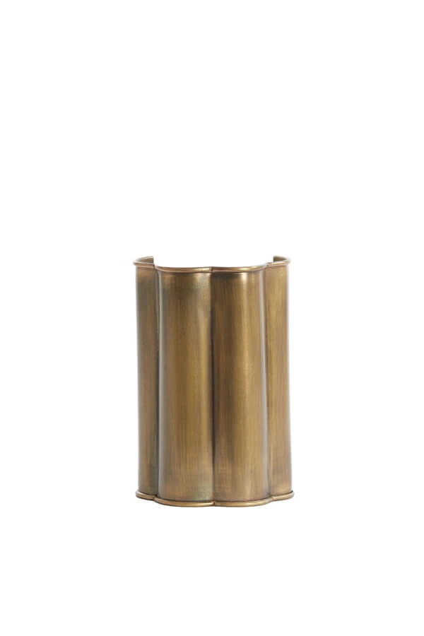 Applique murale en bronze Fringe 13,5 x 20,5 cm Light & Living 8717807705145